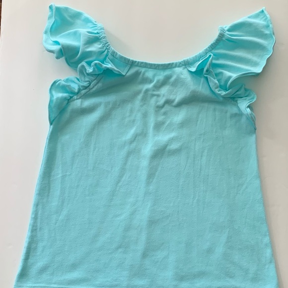 Crewcuts Ruffle Shoulder Halter Top - Picture 3 of 7